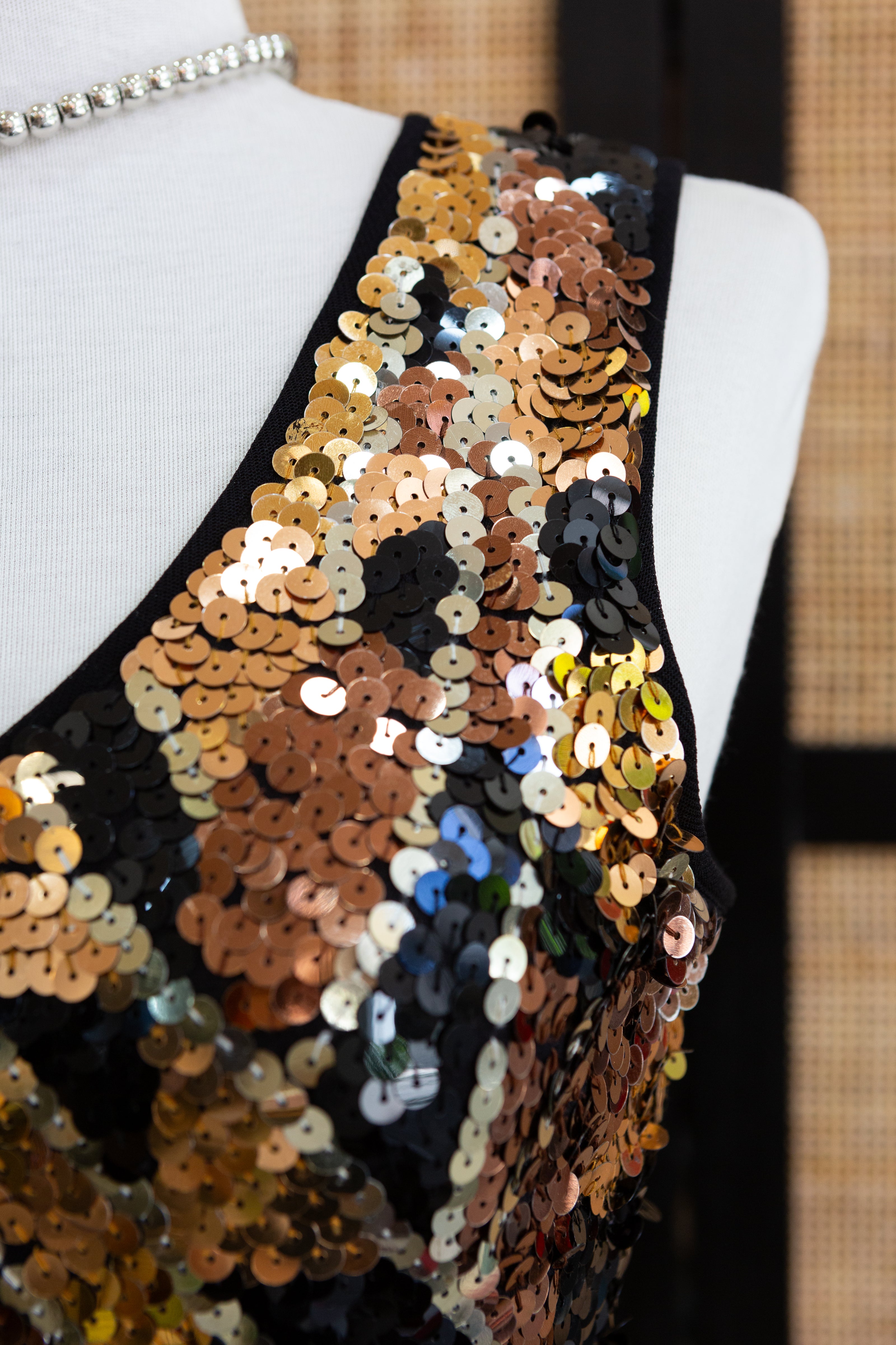Super hot sequin top