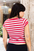 Super hot deadstock striped top
