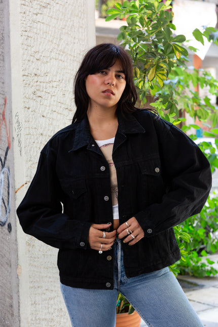 Jinglers black jean jacket