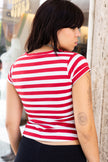 Super hot deadstock striped top