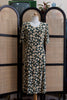 FRANKEN WALDER vintage floral button up dress