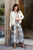 Vintage white leather jacket