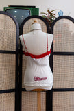 Vintage deadstock Cinema 100% silk top