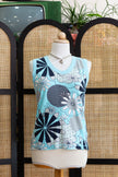 Y2K Floral tank top