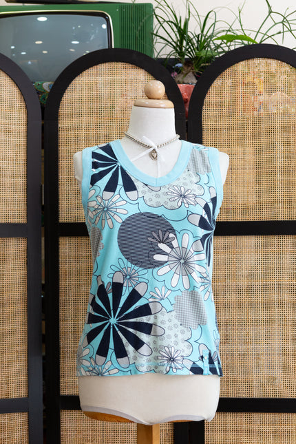Y2K Floral tank top