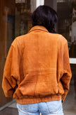 Vintage suede oversized jacket (M)