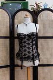 Lacy lingerie corset top