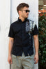 Vintage Men’s abstract print shirt