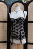 Lacy lingerie corset top