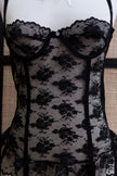 Lacy lingerie corset top