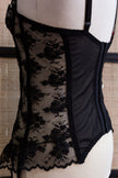 Lacy lingerie corset top