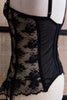 Lacy lingerie corset top
