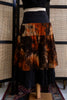 Vintage Boho Tiered Maxi Skirt