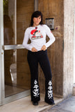 Makako graphic longsleeve top