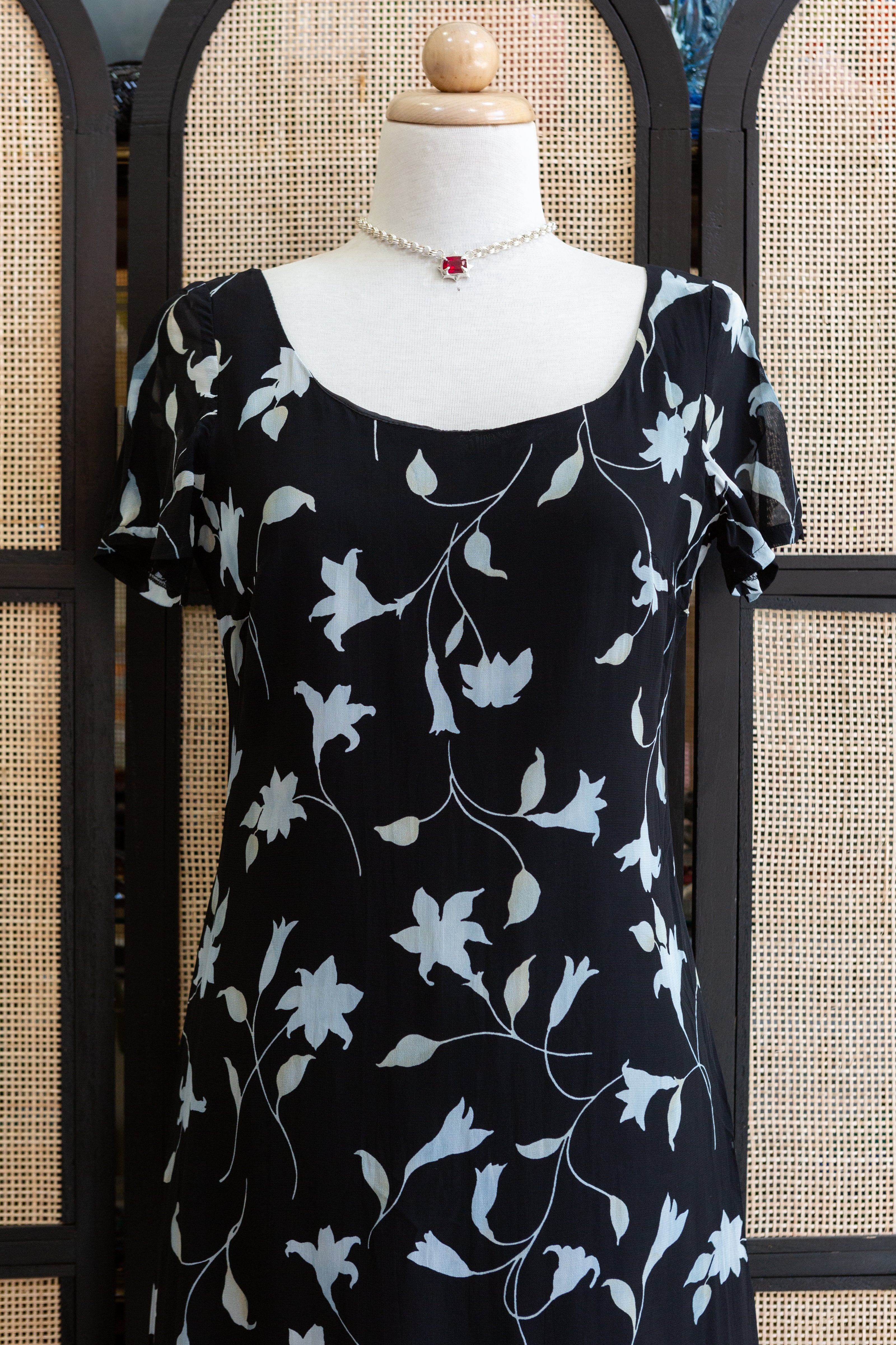 TABLE EIGHT mesh 90s dress