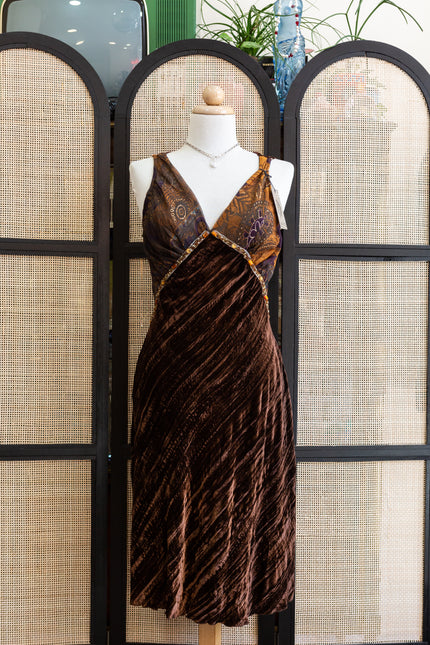 DIVA TREND Deadstock velvet dress (new with tags)