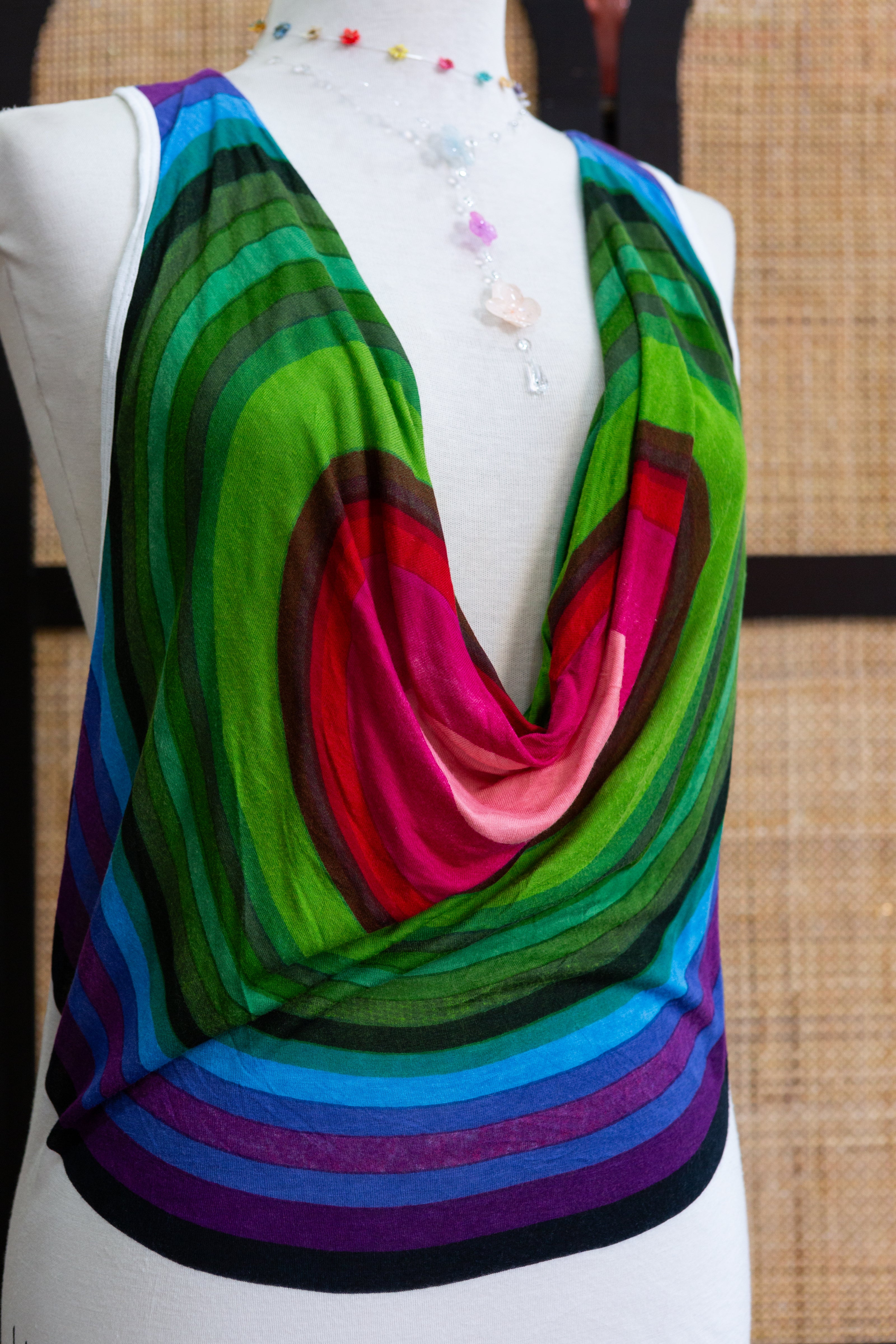 Desingual funky dress (elastic dress)