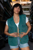 Green Men’s fisherman’s vest