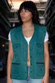 Green Men’s fisherman’s vest