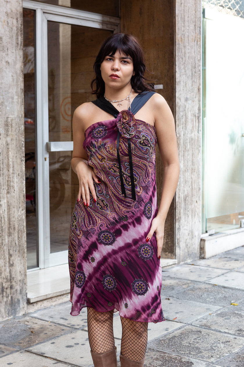 Vintage Coconuda viscose boho paisley dress (EU38)