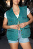 Green Men’s fisherman’s vest
