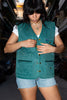 Green Men’s fisherman’s vest
