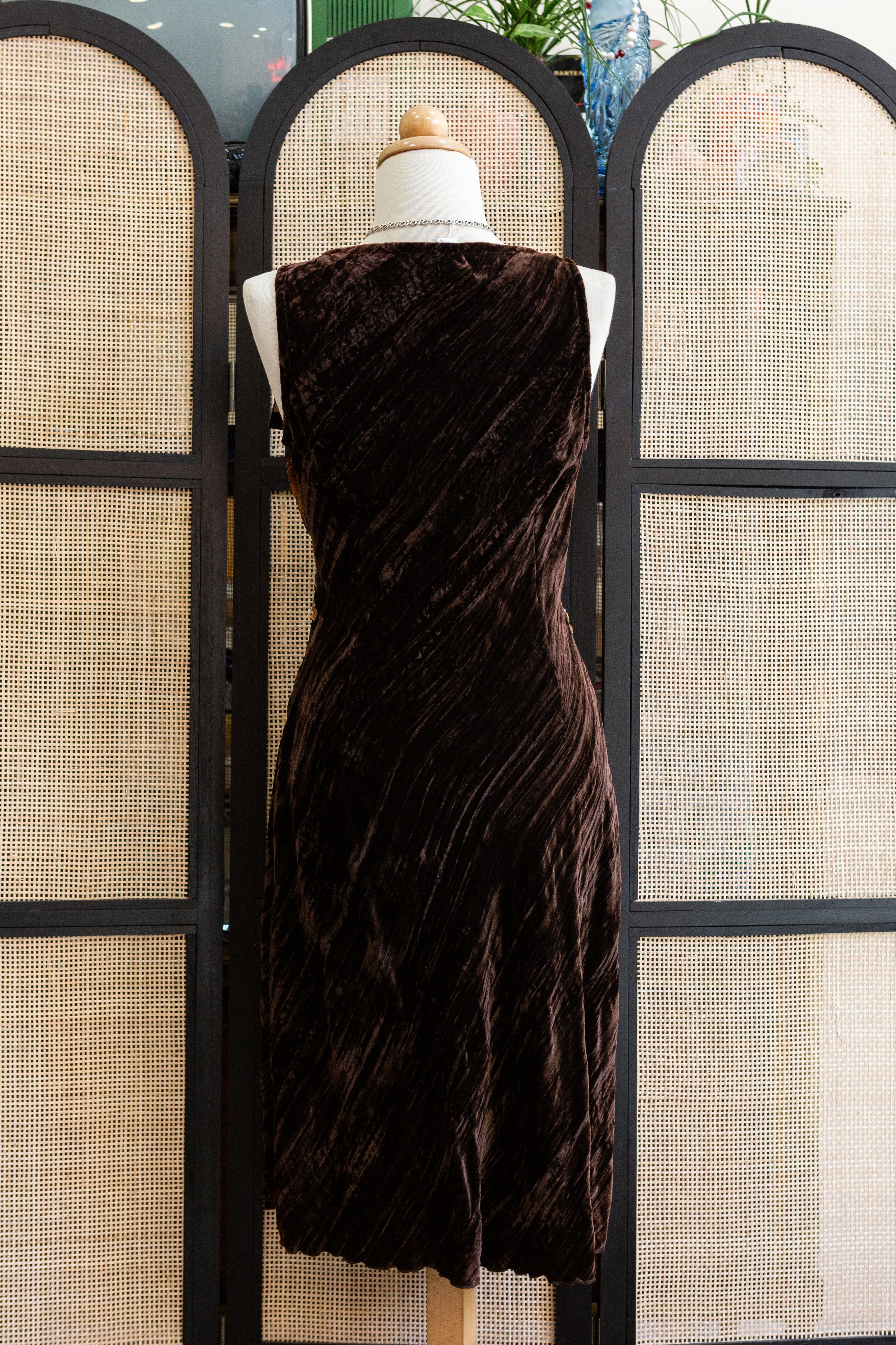DIVA TREND Deadstock velvet dress (new with tags)