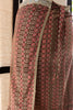 Vintage boho style wrap skirt