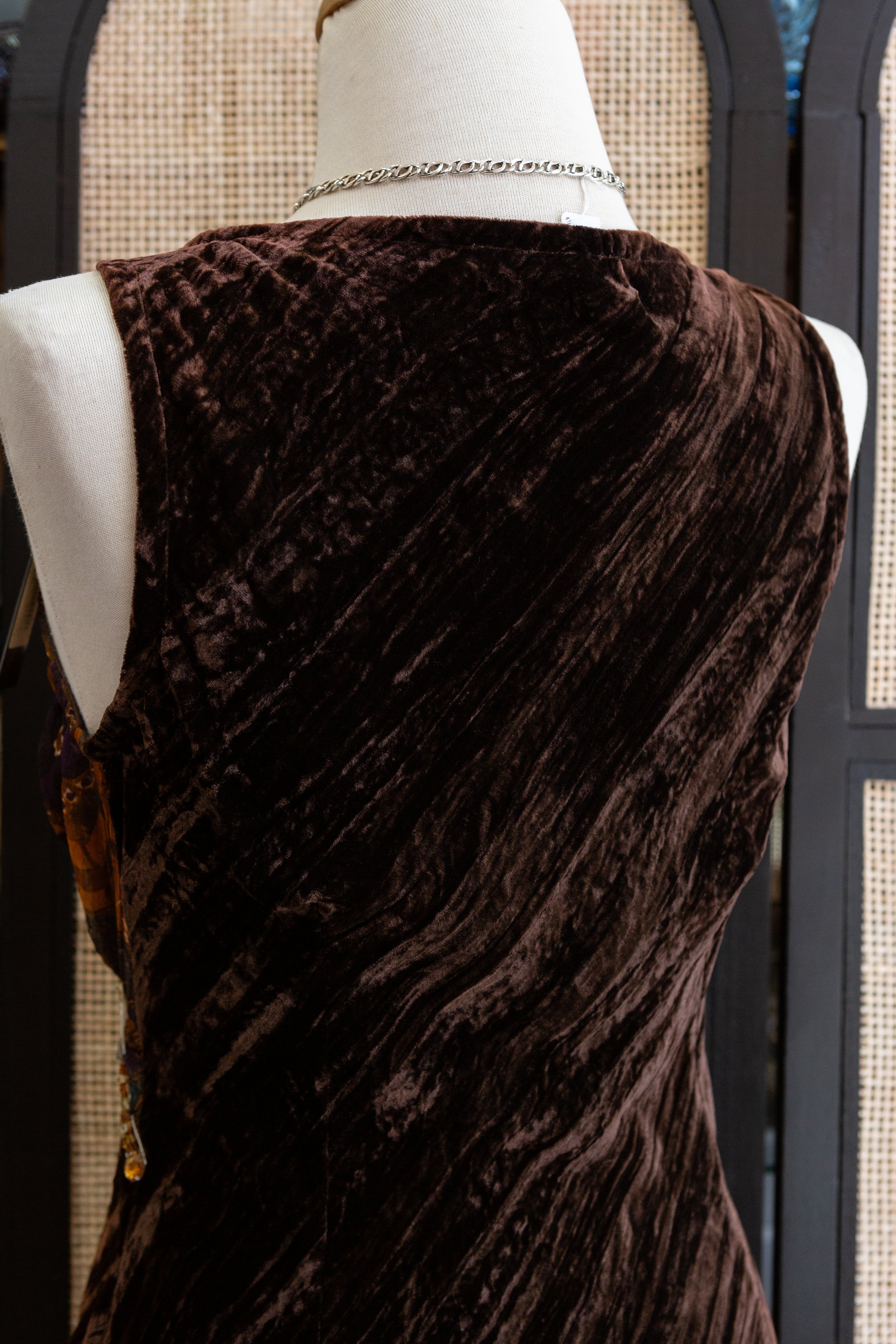 DIVA TREND Deadstock velvet dress (new with tags)