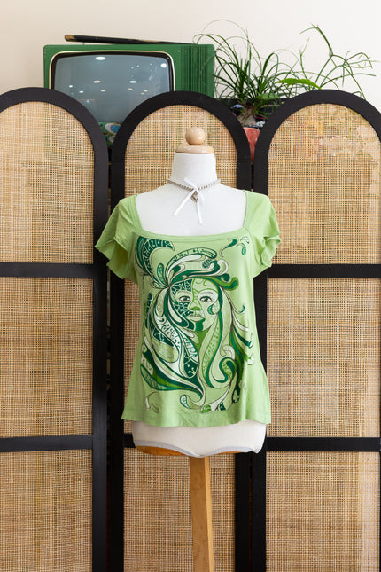 Miss Sixty Y2K graphic top