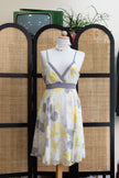 Vintage Colours of the world floral dress (M/L)