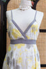 Vintage Colours of the world floral dress (M/L)