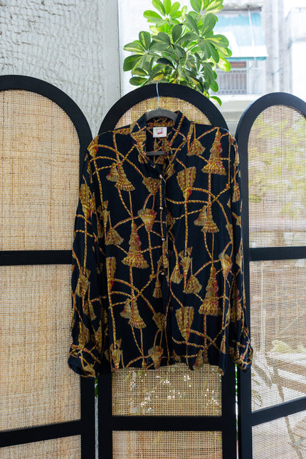 Vintage funky patterned shirt