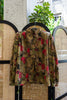 Bold Vintage Abstract Floral Print with shoulder pads