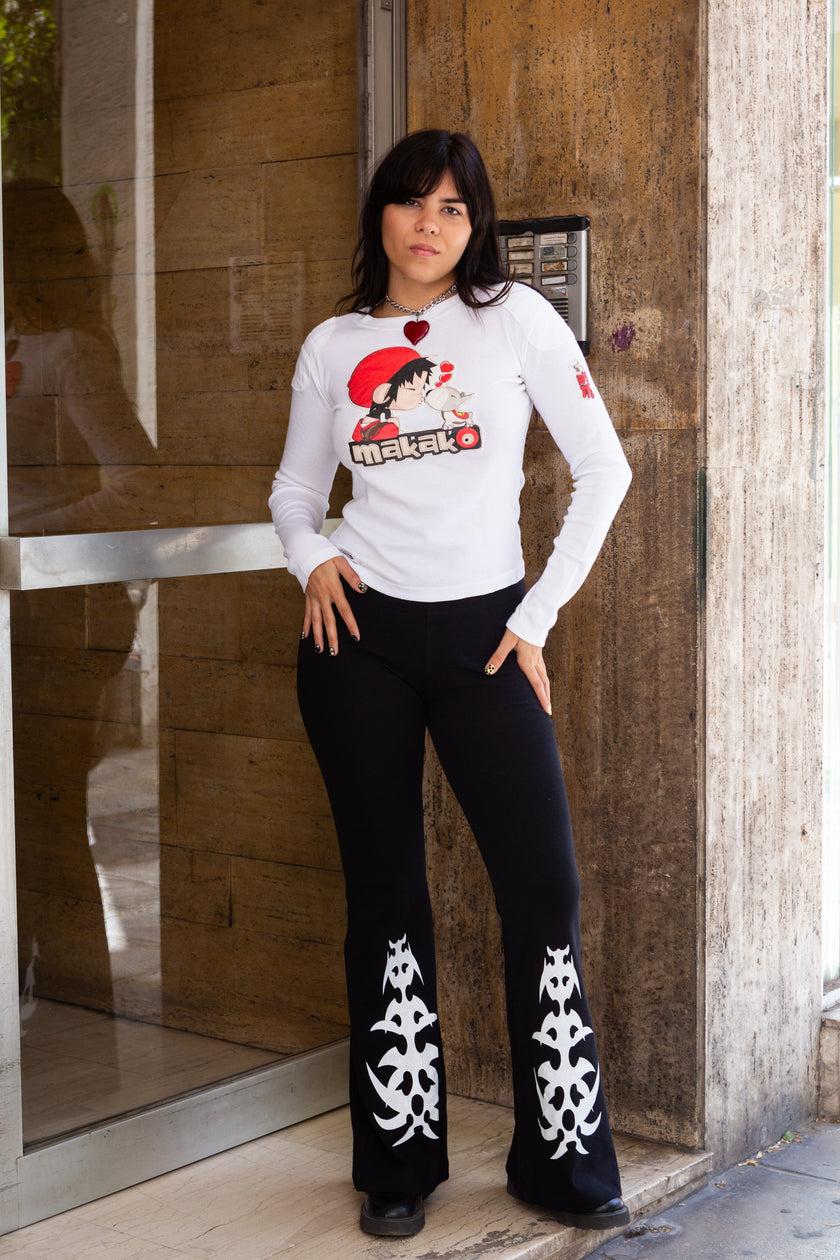 Makako graphic longsleeve top