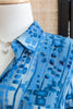 Funky patterned button up dress