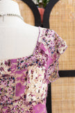 Romantic lacy top with embroidered detailing