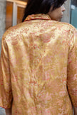 Vintage qipao style gold jacket