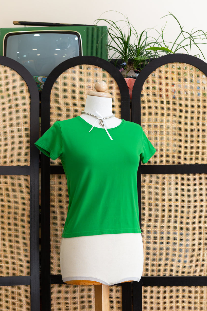 Super cute elastic baby tee