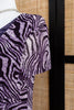 Super hot animal print mesh top