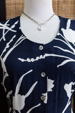 CANDA floral button up dress