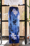 Funky patterned wrap skirt
