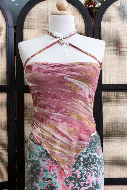 Handmade triangle top