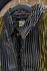 Vintage Black & Olive Wavy Stripe Shirt