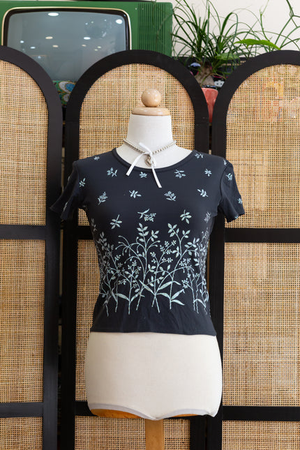 Cute baby tee with glitery detailing