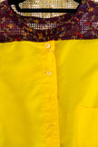 Vintage funky yellow shirt