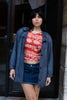 Vintage unique leather jacket