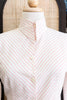 Office siren striped cotton shirt
