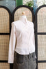 Office siren striped cotton shirt
