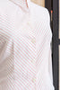 Office siren striped cotton shirt